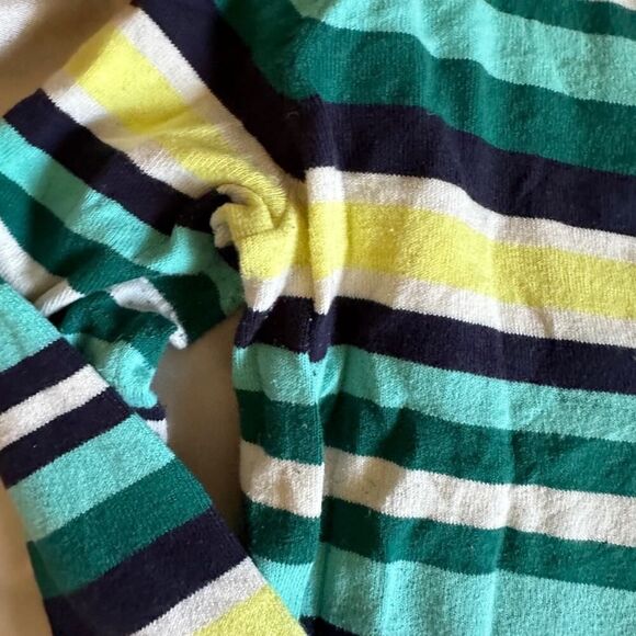 Merona Womens Long Sleeve Striped Button Up Cardigan Size XL GUC - Picture 2 of 4